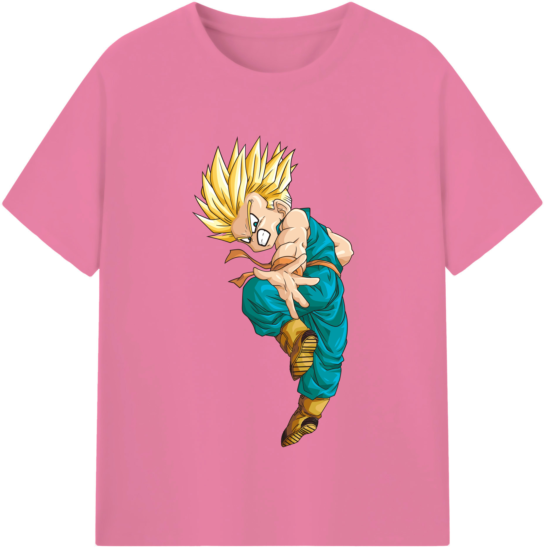 （画像用） ドラゴンボール DRAGON BALL 綿100％半袖Tシャツ（フロントプリント）
